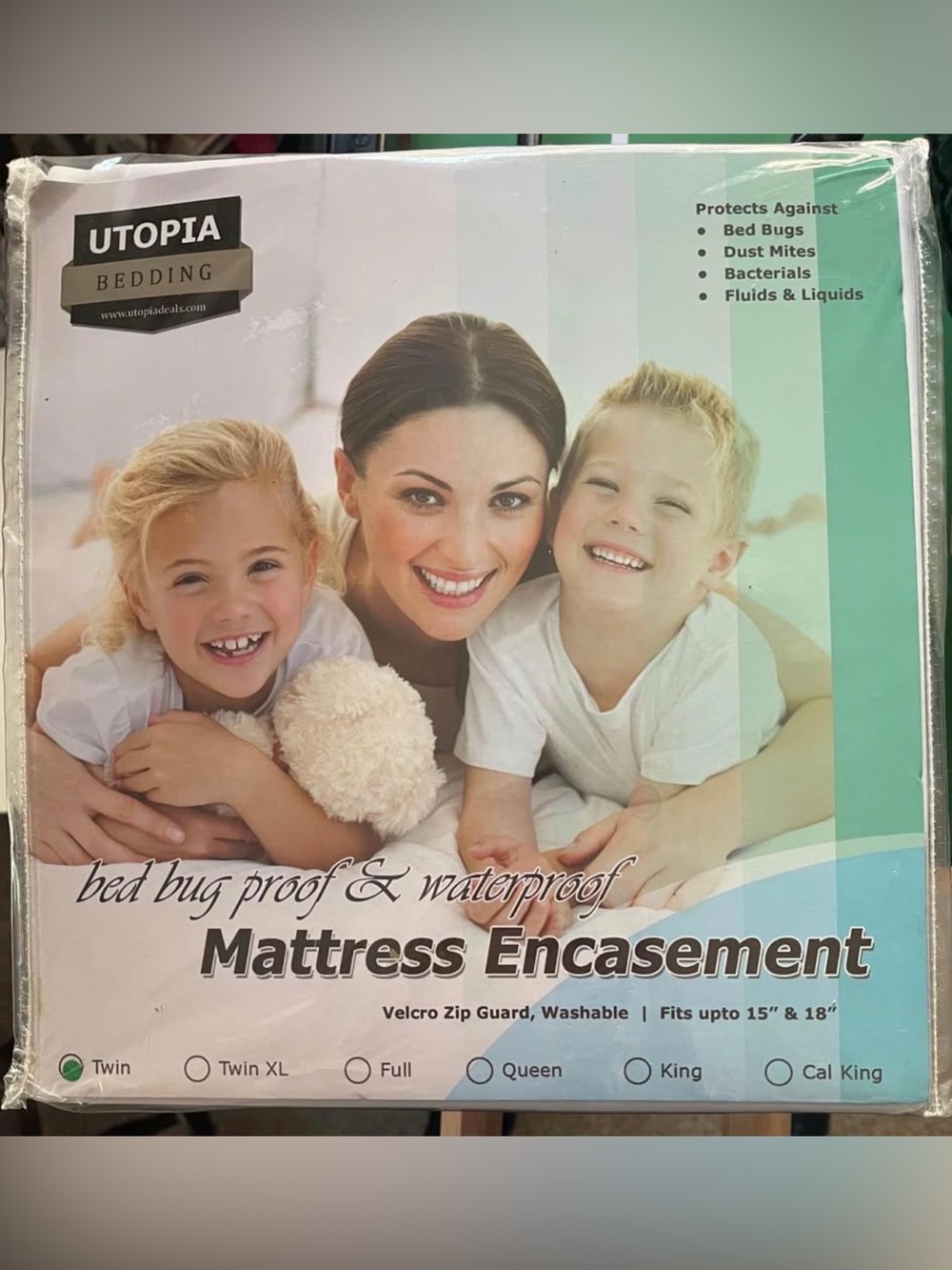 *New* Mattress and Box Spring Encasement (Twin)